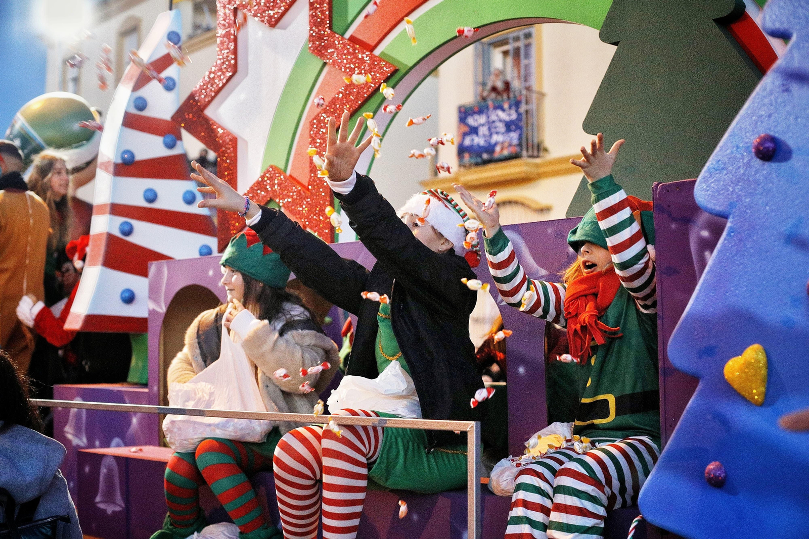 La Cabalgata de Reyes Magos de San Fernando, en imágenes