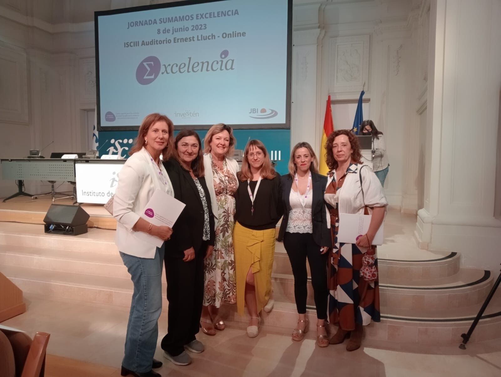 Las enfermeras gaditanas participantes en el encuentro.