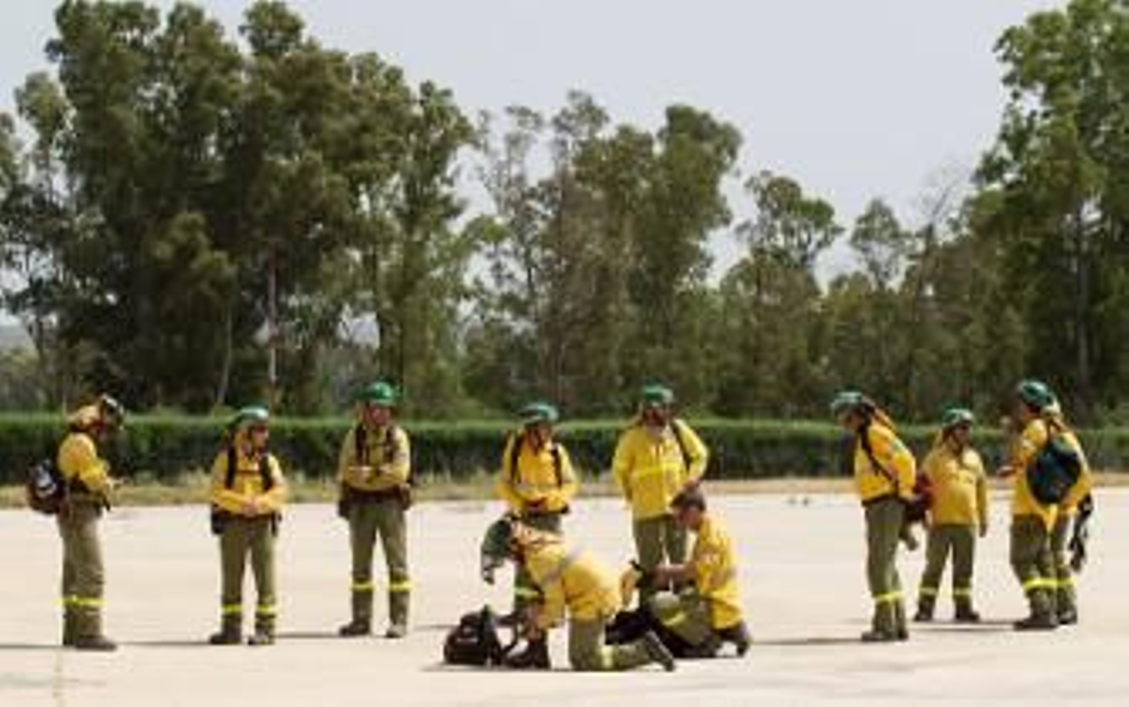 La lucha contra el fuego, una cuestión de equipo