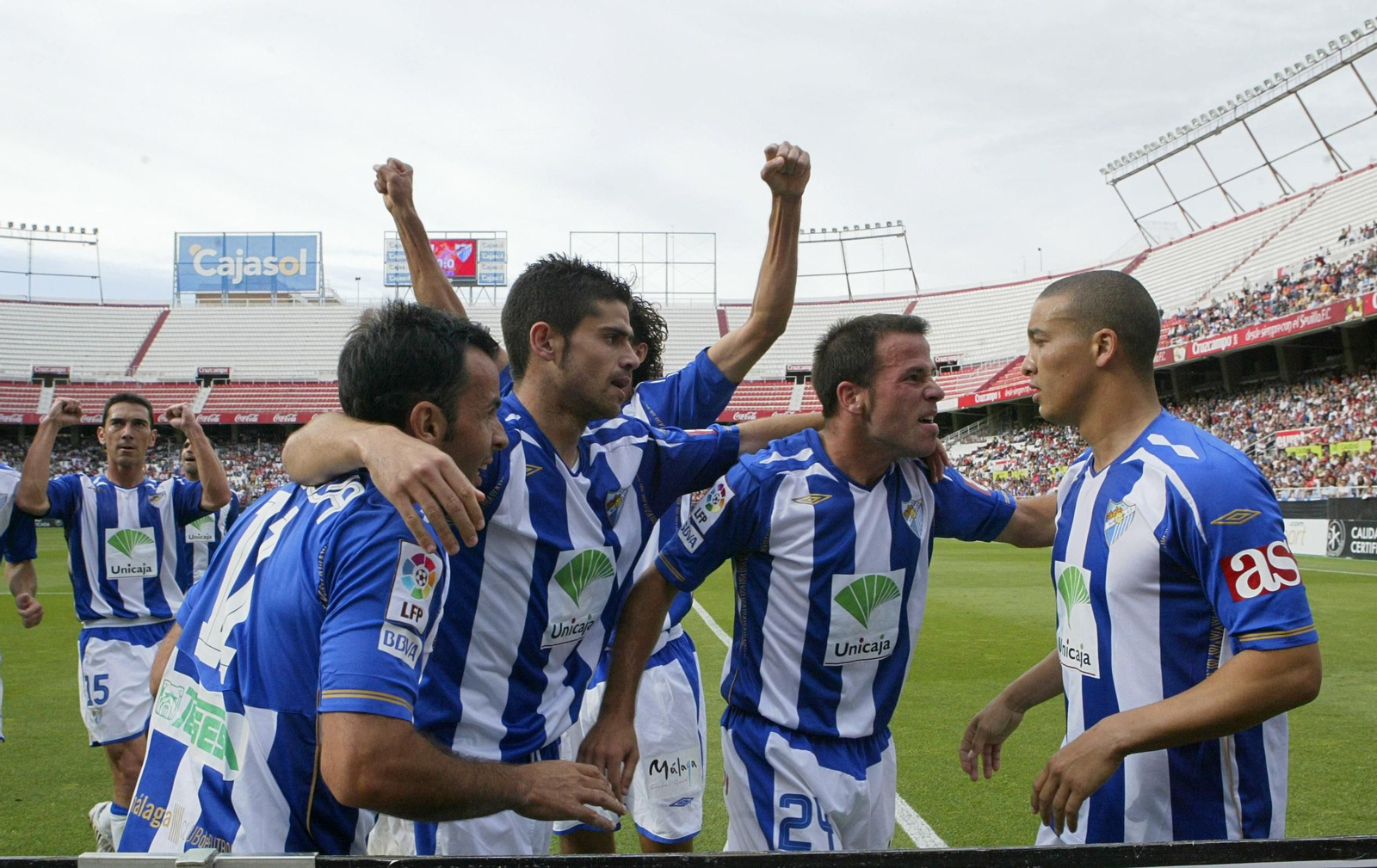 Calleja, Hidalgo, Apoño y Baha celebran.