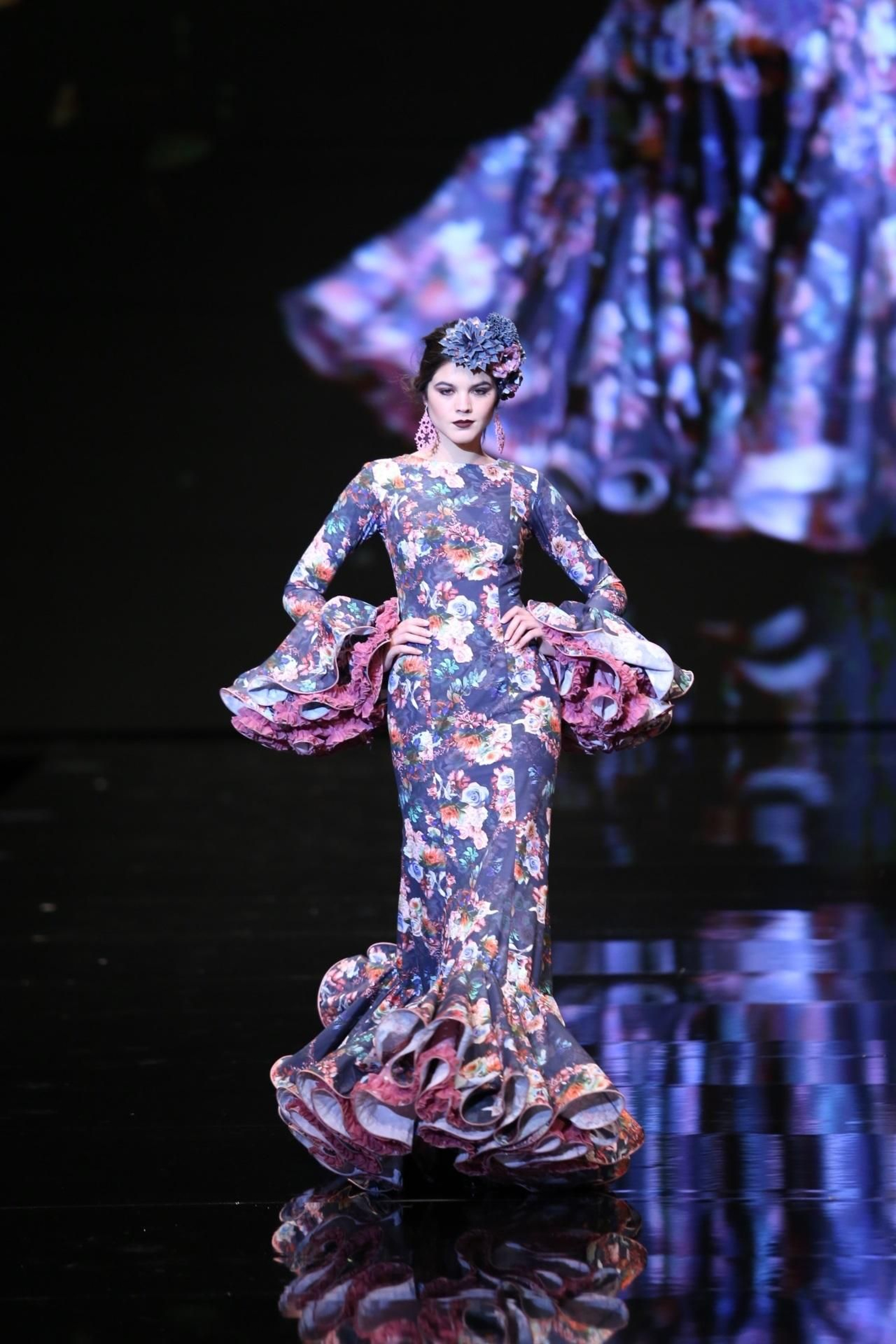 Los trajes de flamenca de flores que han conquistado 2019