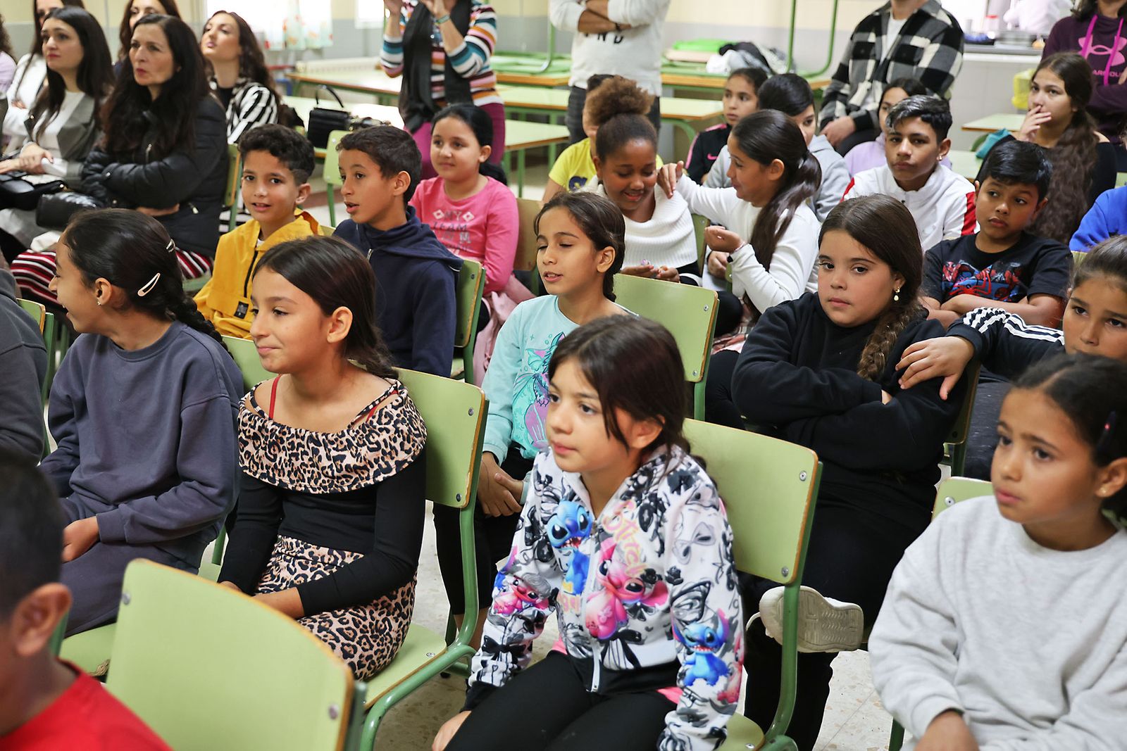 Imágenes del Día del Pueblo Gitano Andaluz. En el CEIP Andalucía..