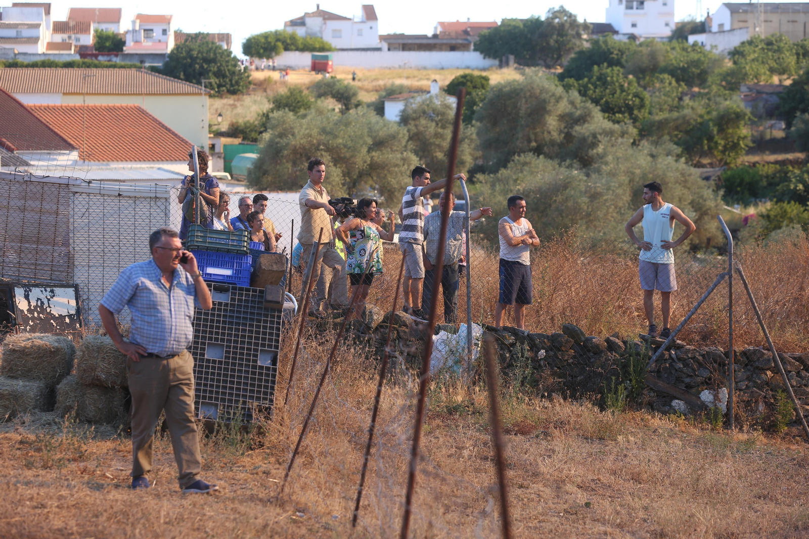 El incendio de Riotinto en imágenes
