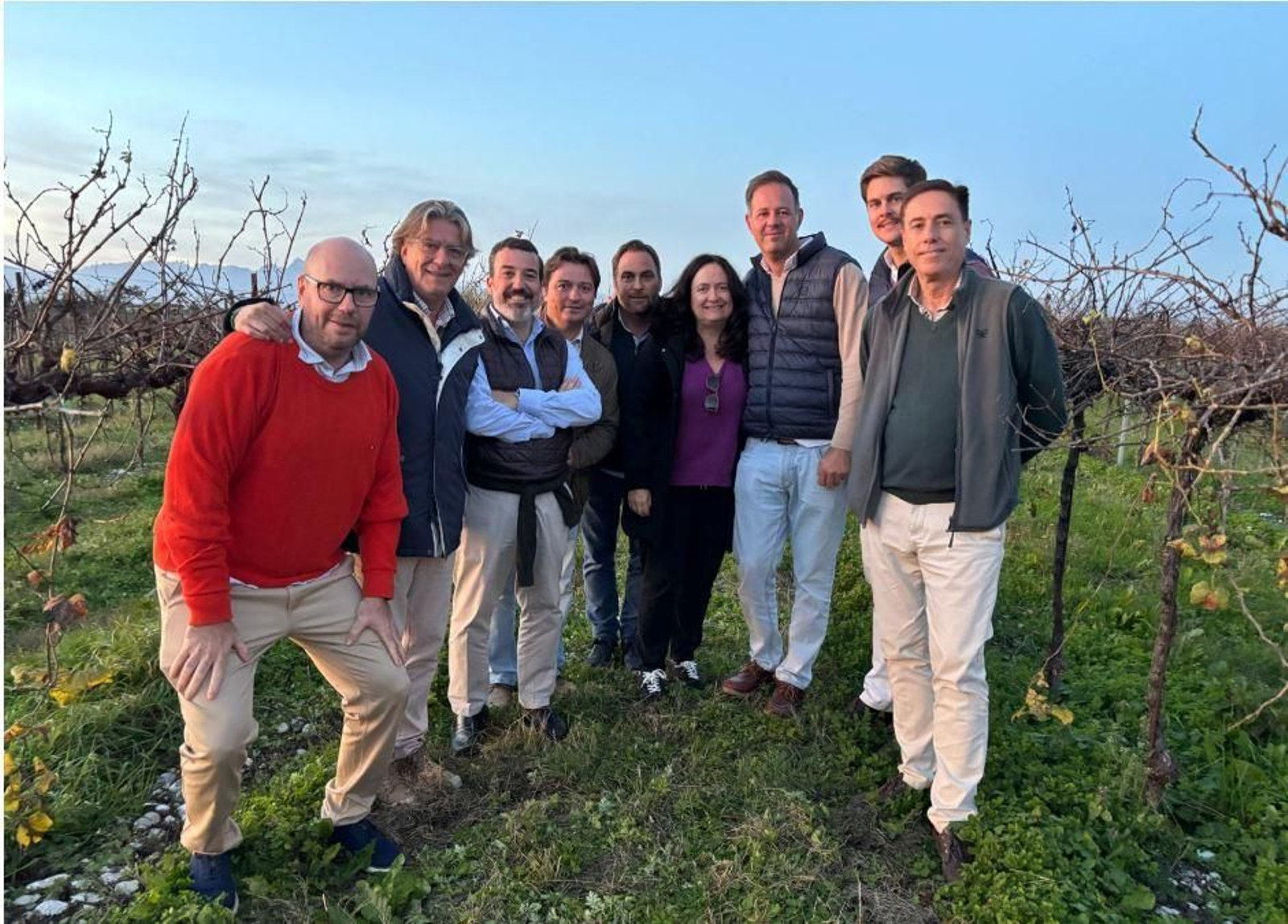 Profesionales del Marco de Jerez visitan el VCR Research Center en Italia.