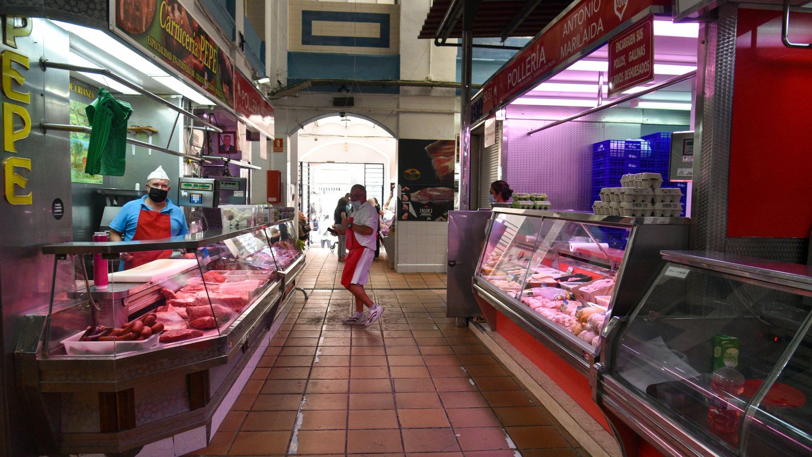 Las fotos del mercado de la Concepción