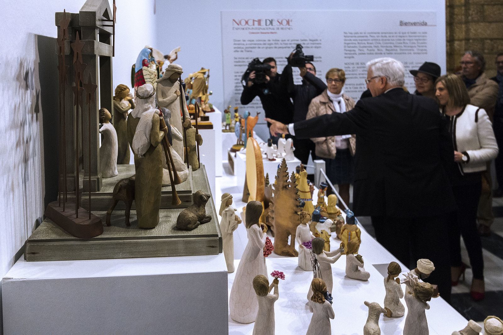 Inaugurada la muestra de belenes 'Noche de Sol' en Diputación