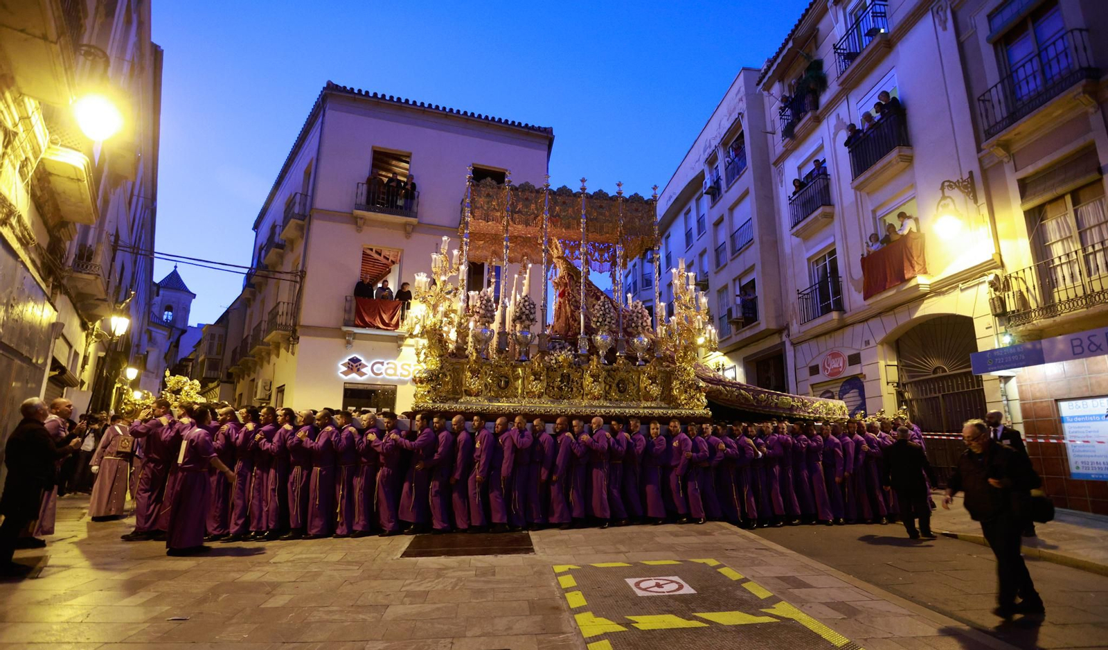 Fotos de La Sangre este Miércoles Santo en Málaga Fotos de La Sangre este Miércoles Santo en Málaga