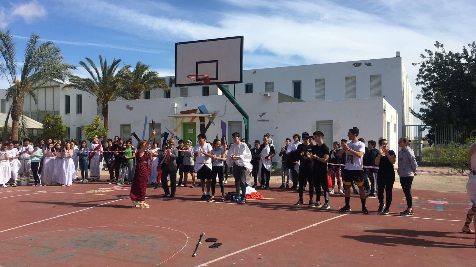 Juegos Olímpicos en las pistas del IES El Palmeral