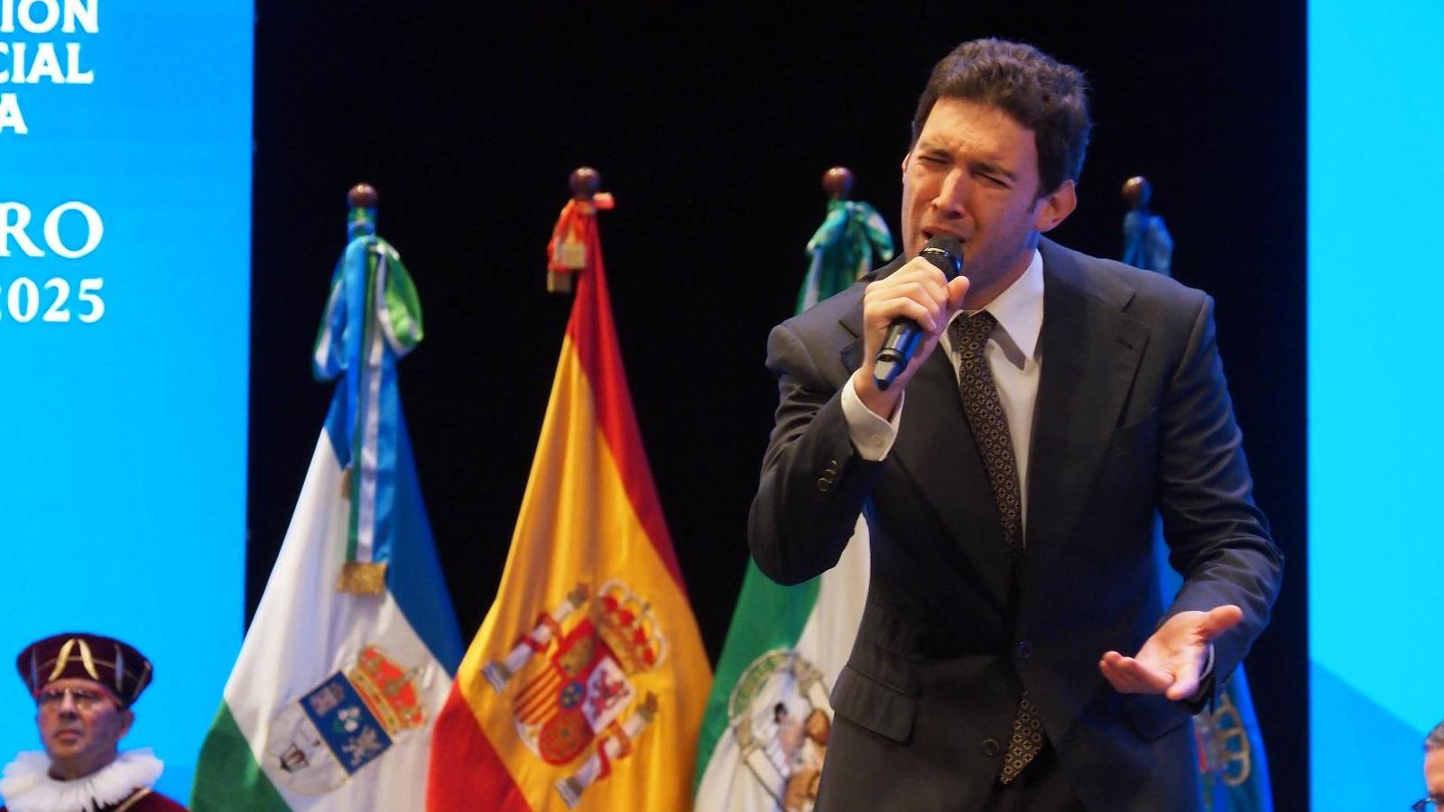 Actuación de José Luis Pérez Vera.