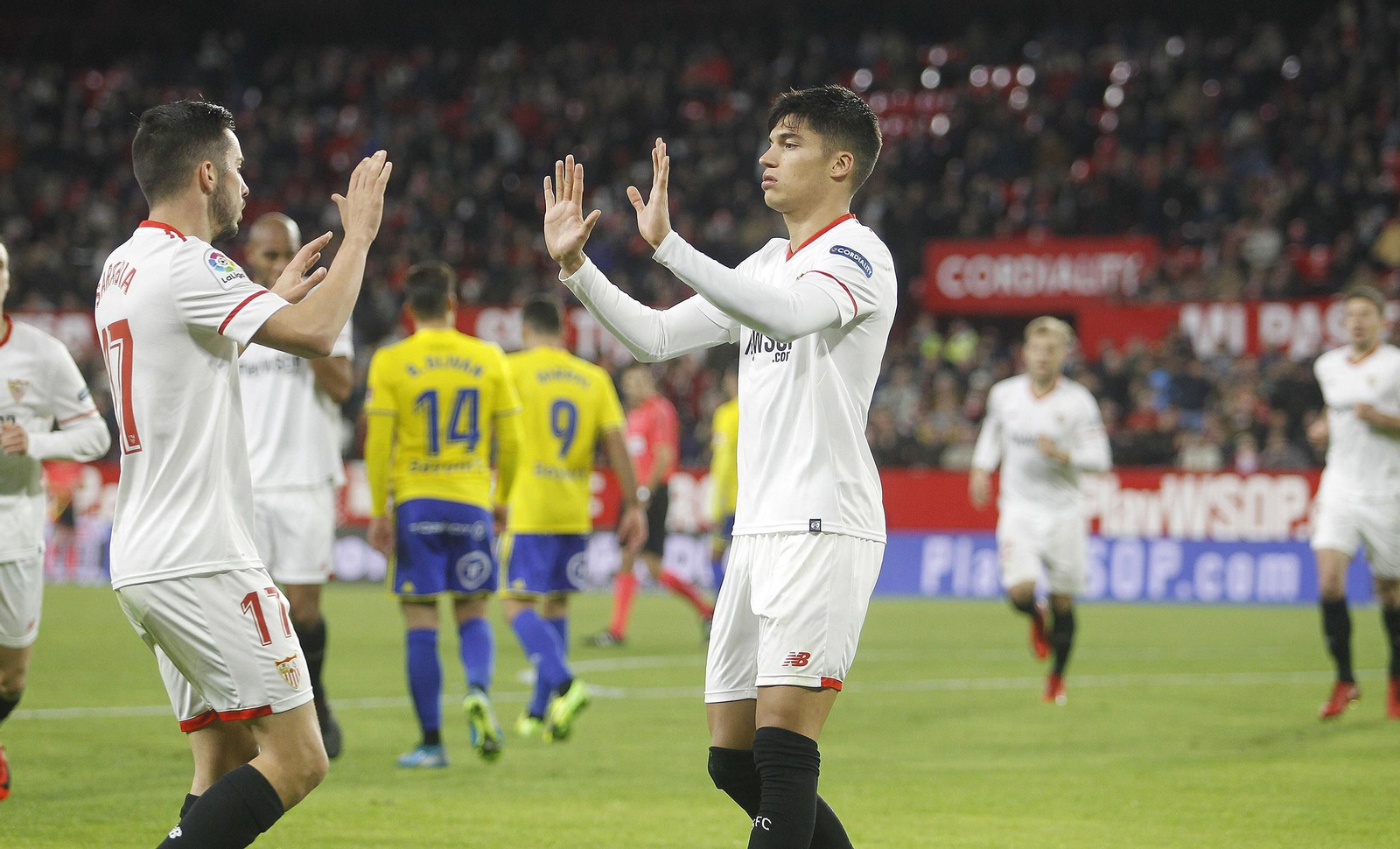 Las imágenes del Sevilla-Cádiz