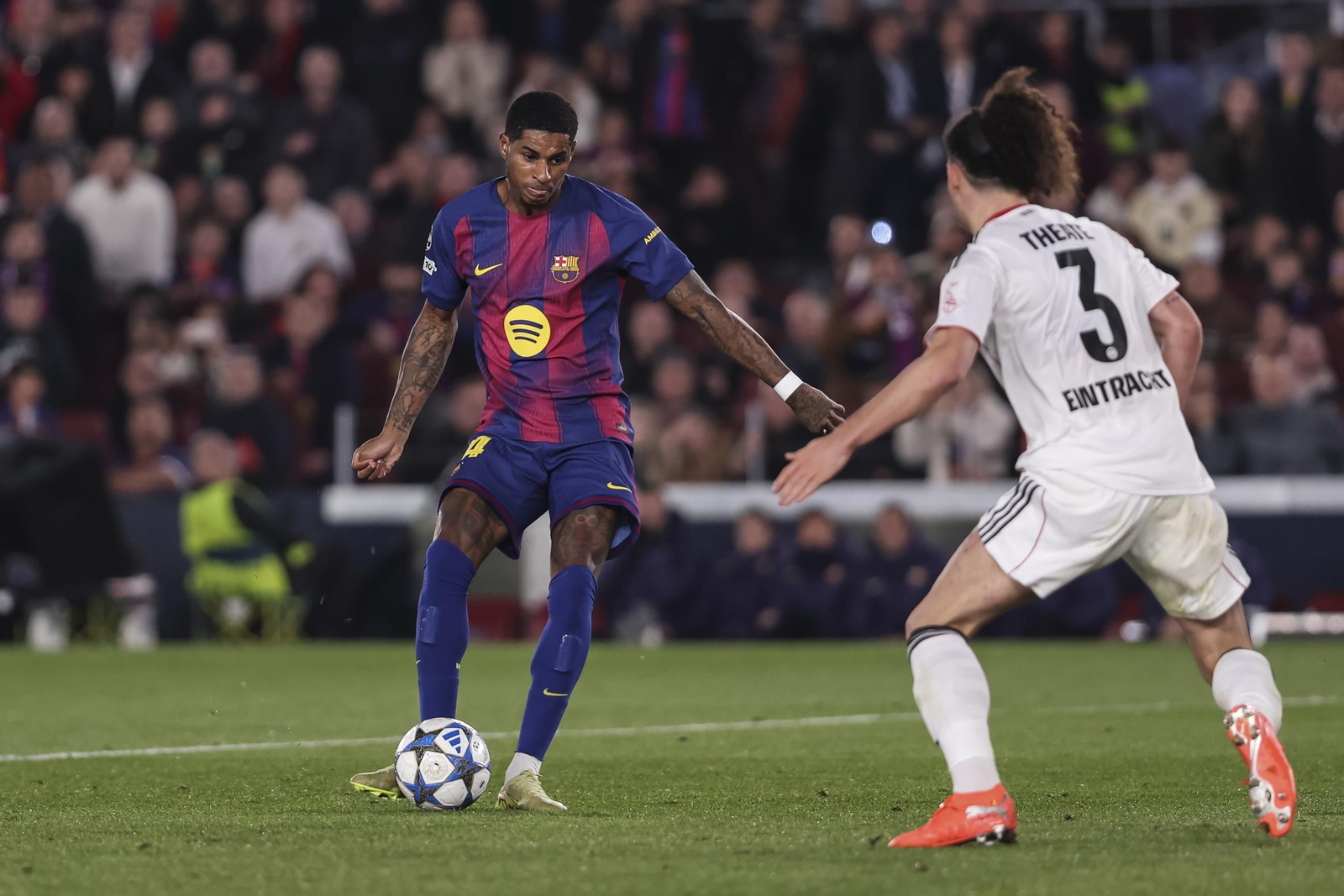 Las fotos del Barcelona-Eintracht Frankfurt