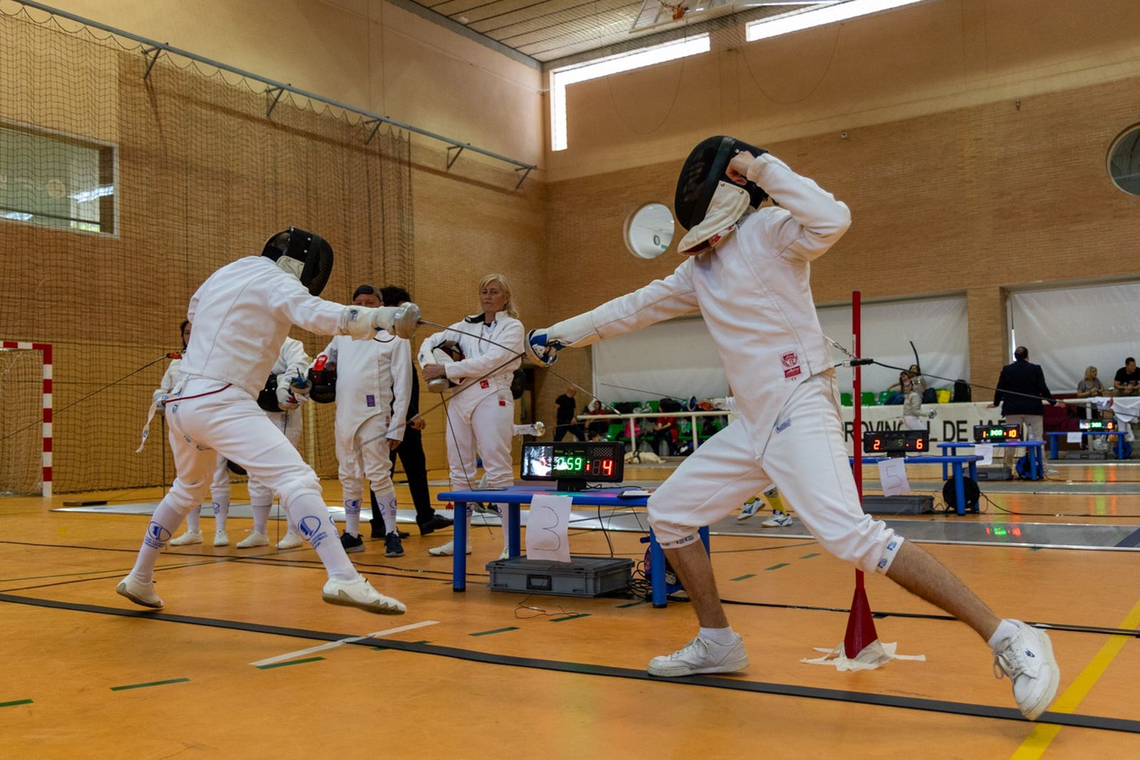 En imágenes: inclusión y espectáculo deportivo en la X Torneo de Esgrima Ciudad de Jaén