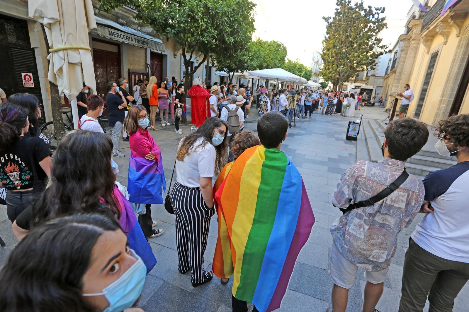 Imágenes de la celebración del día del Orgullo Gay en Jerez