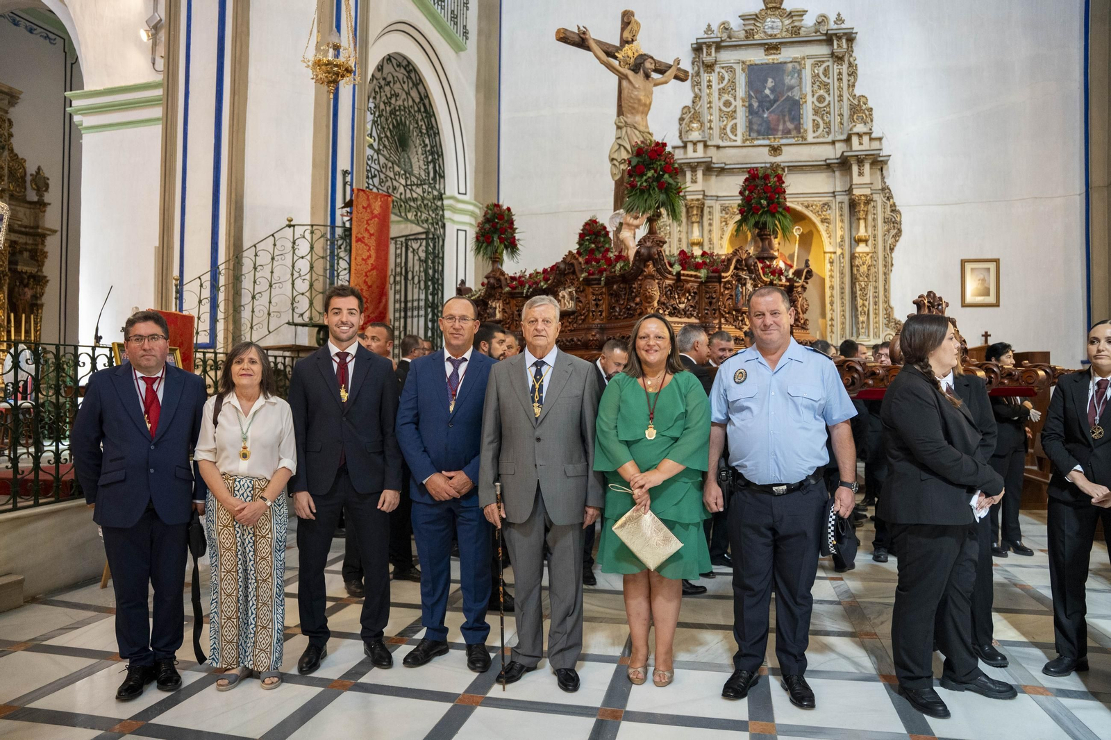 Eucaristía y procesión de Exaltación de la Cruz en la localidad de Vélez-Rubio