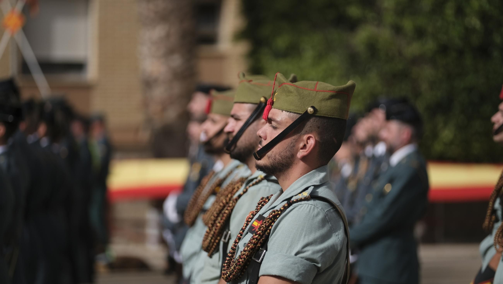 Las imágenes de la celebración del Día del Pilar en la Comandancia de la Guardia Civil de Almería
