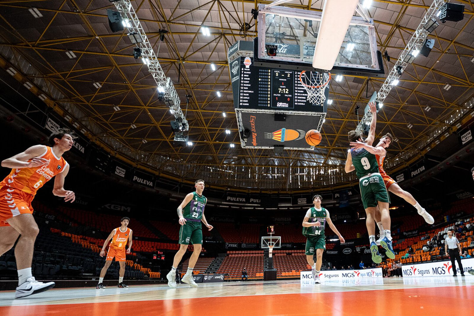 Liga U22: El Unicaja se quedó a un paso en Valencia (78-75)