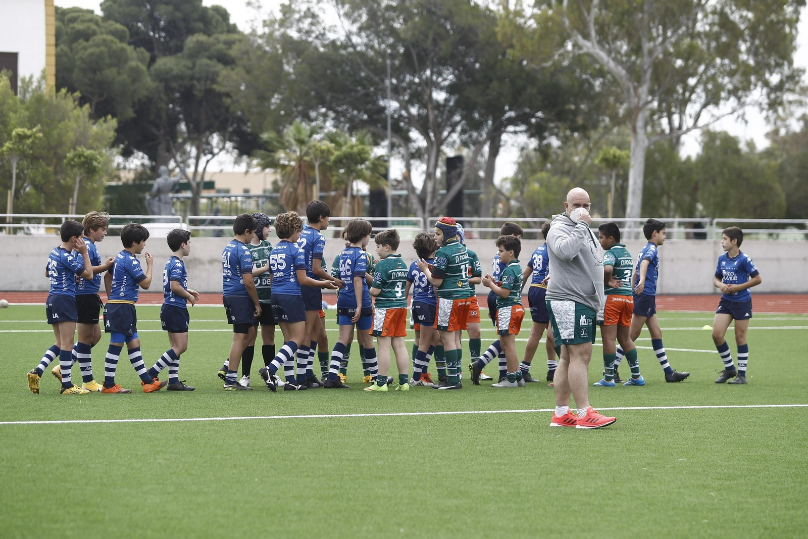 Fotogalería rugby sub-12 andaluz en la Base de La Legión. Viator (Almería)