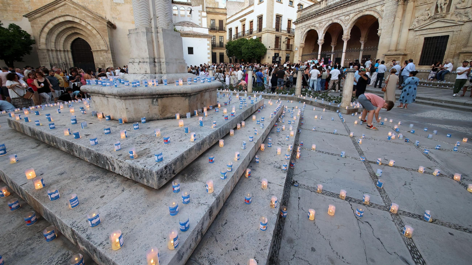 Imágenes de la Noche de las Candelas en Jerez