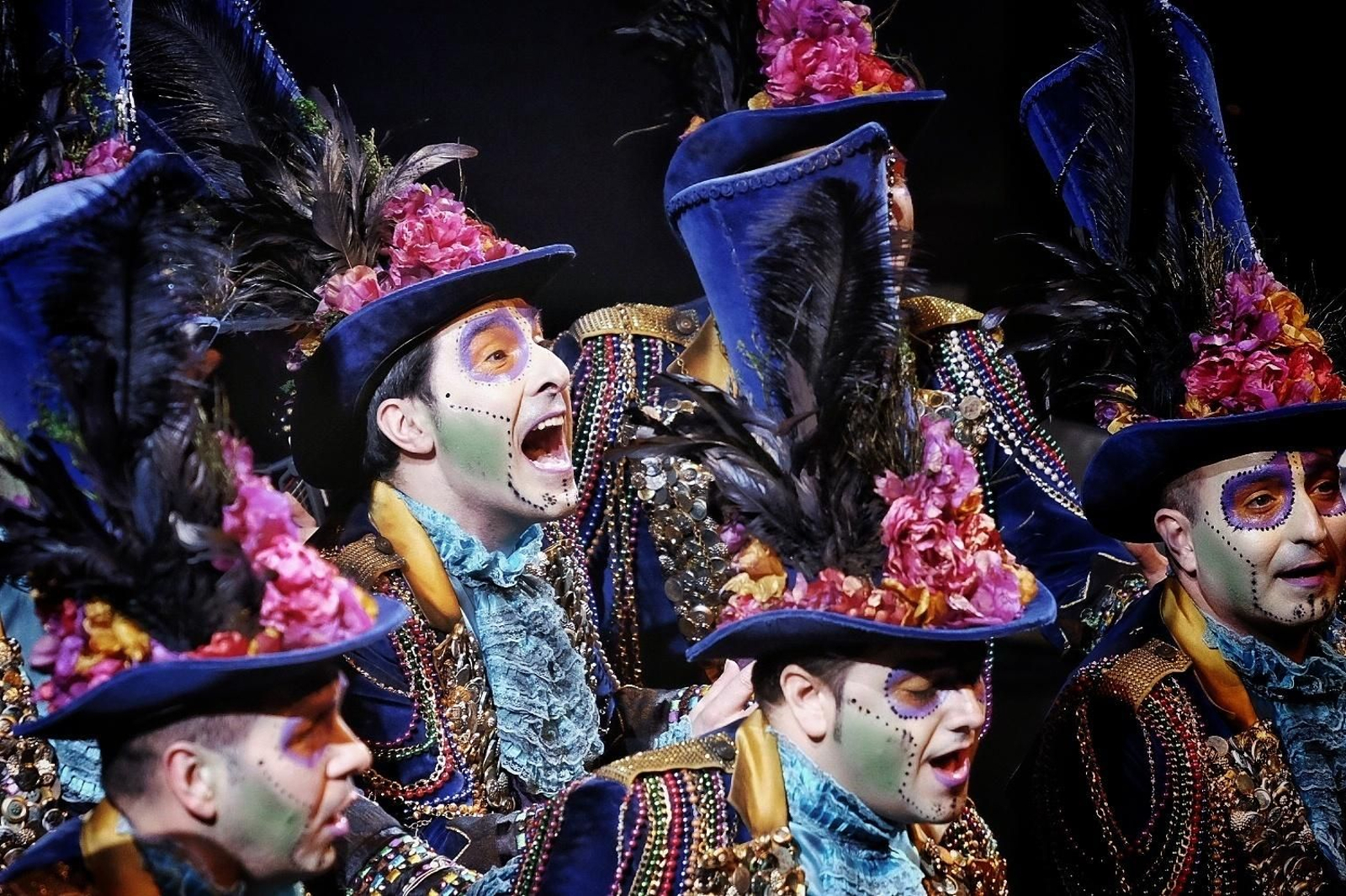 La función carnavalesca del Liceo de Barcelona, en imágenes