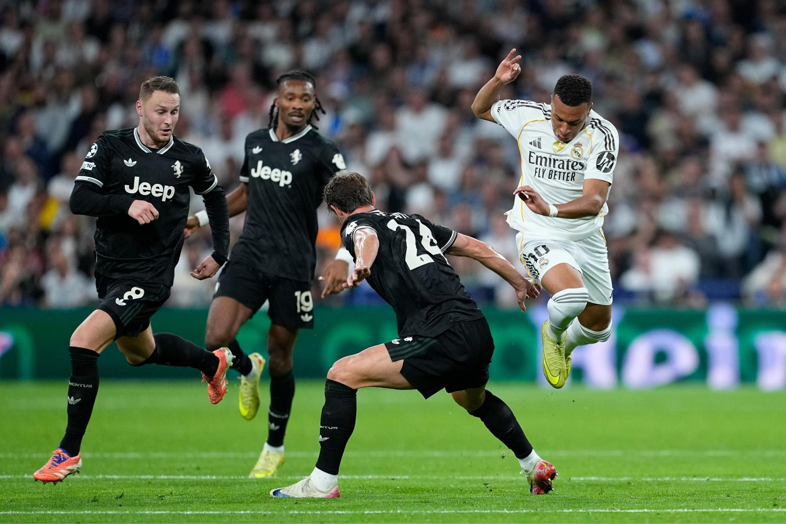 Las fotos del Real Madrid-Juventus