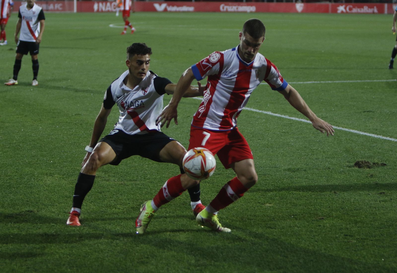Las fotos del triunfo del Algeciras en  el campo del Sevilla Atlético (1-3)