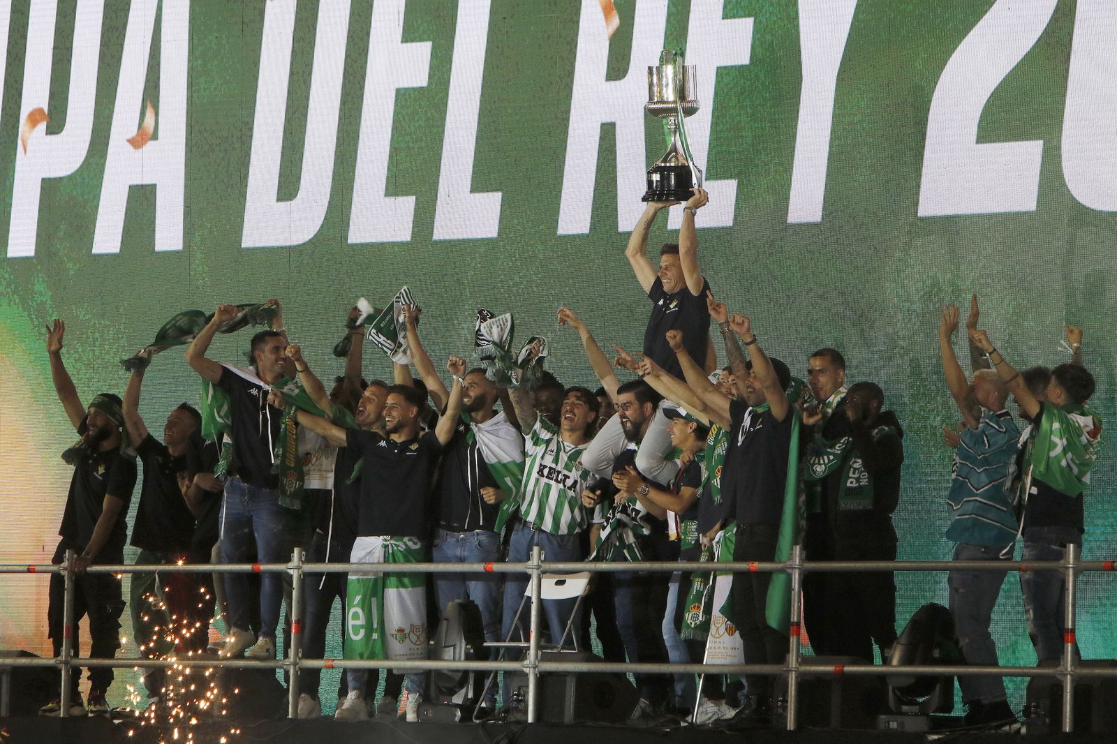 Fiesta en el Villamarín