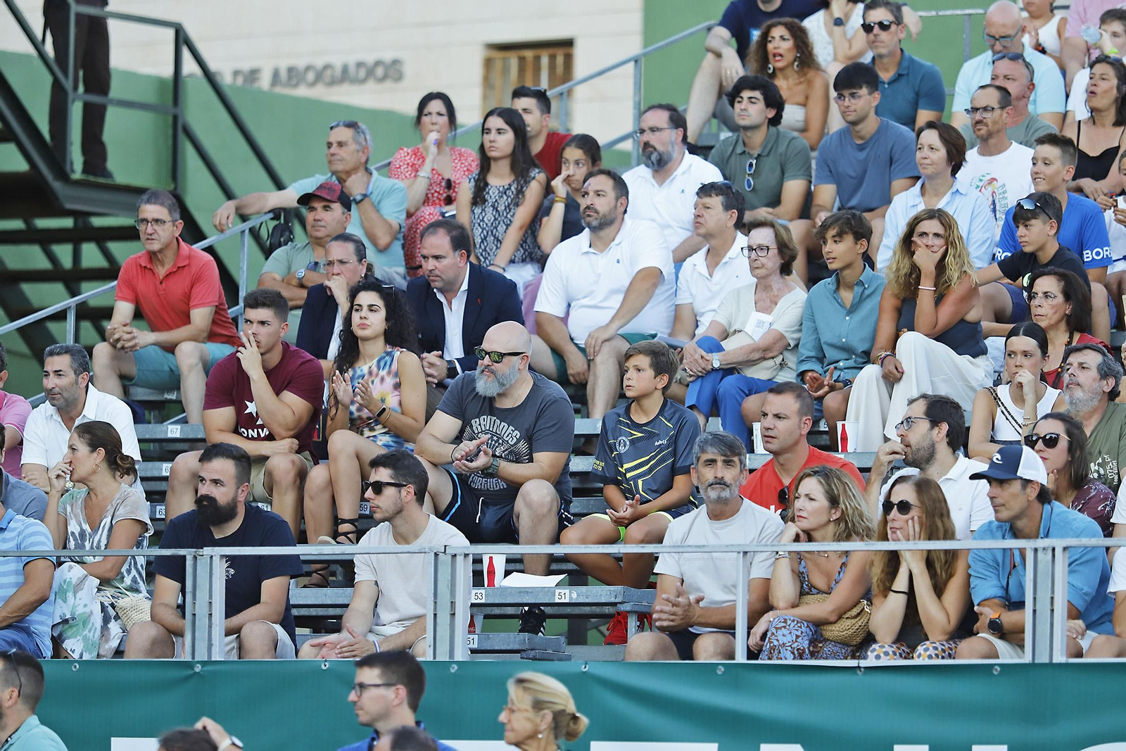 Imágenes del ambiente en la final femenina de la Copa del Rey de tenis de Huelva