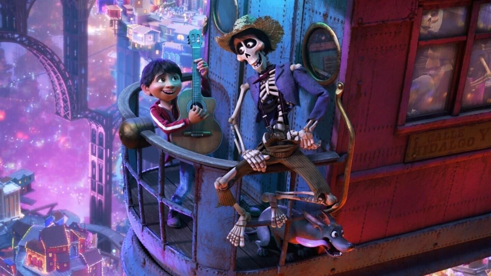 Fotograma de la película de Disney-Pixar 'Coco' en el que se basa este musical.