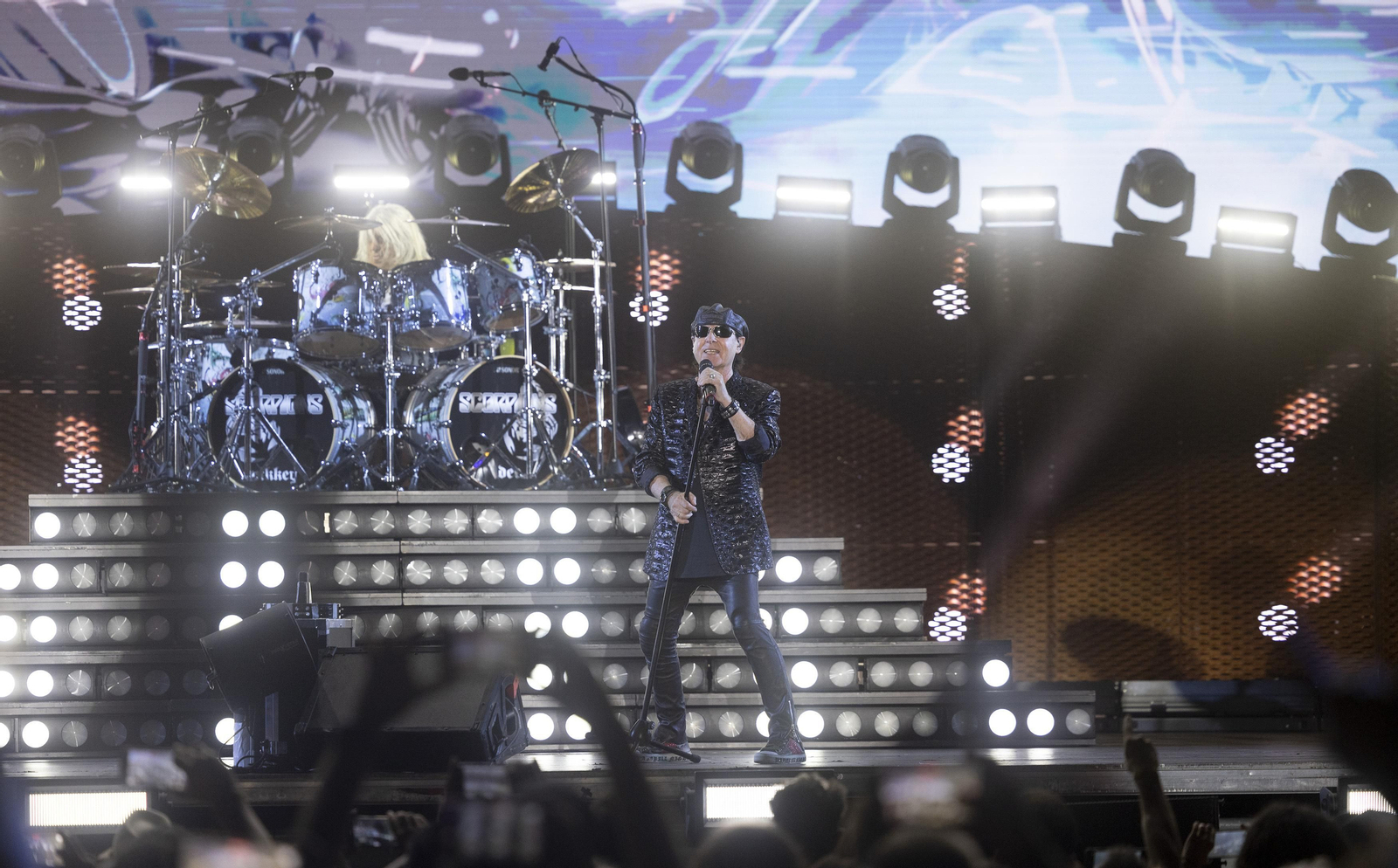 Las imágenes de Scorpions en el Icónica Fest de Sevilla