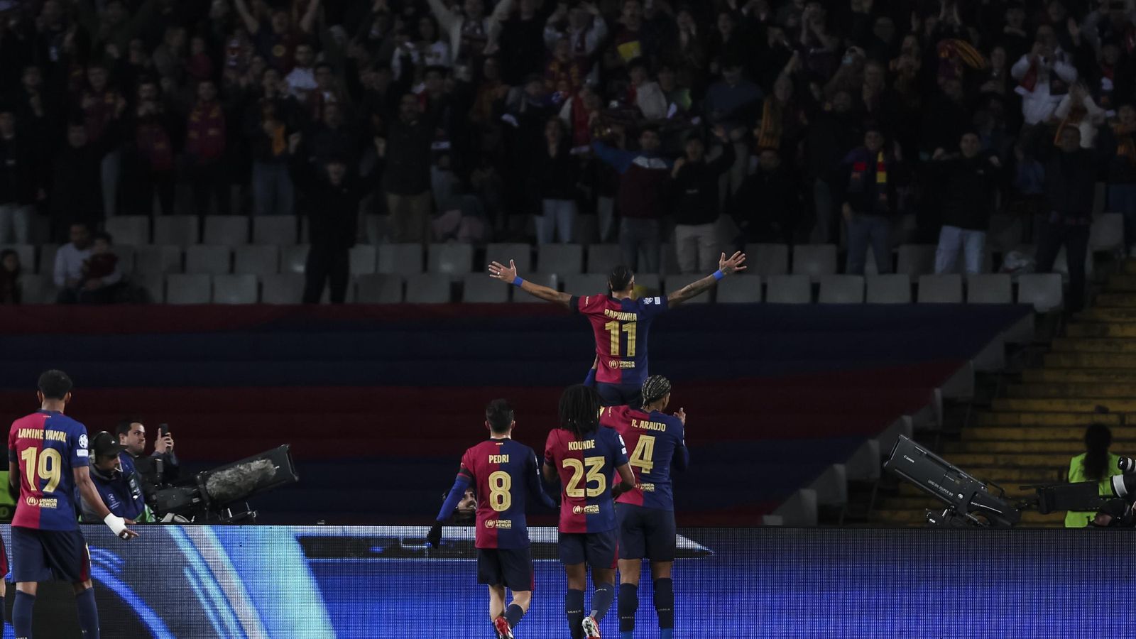 Las fotos del Barcelona-Benfica