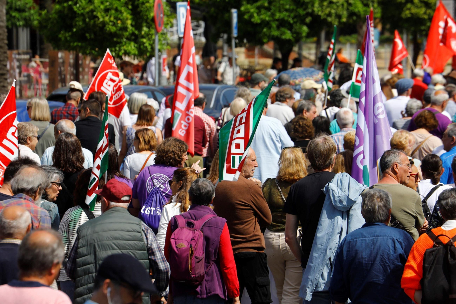 Todas las imágenes de la manifestación del 1 de mayo en Córdoba Todas las imágenes de la manifestación del 1 de mayo en Córdoba