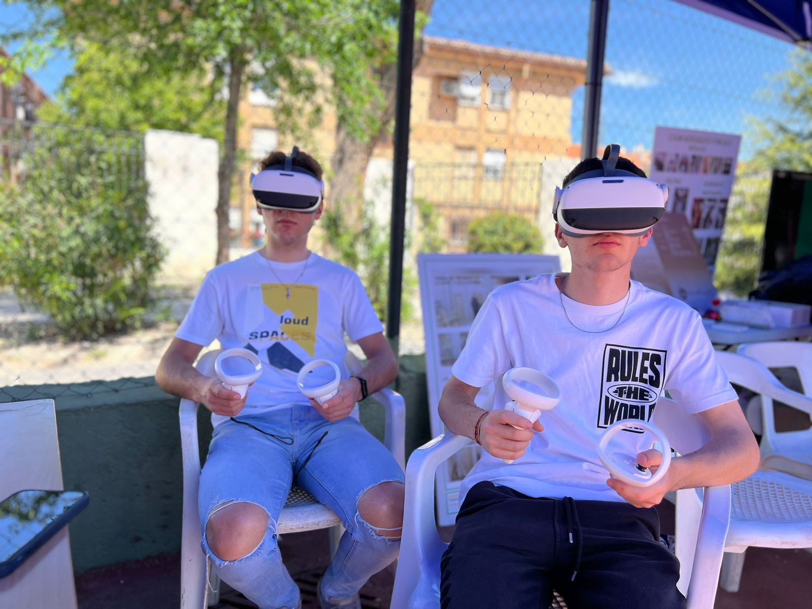 Sistema de realidad virtual para la búsqueda de empleo.