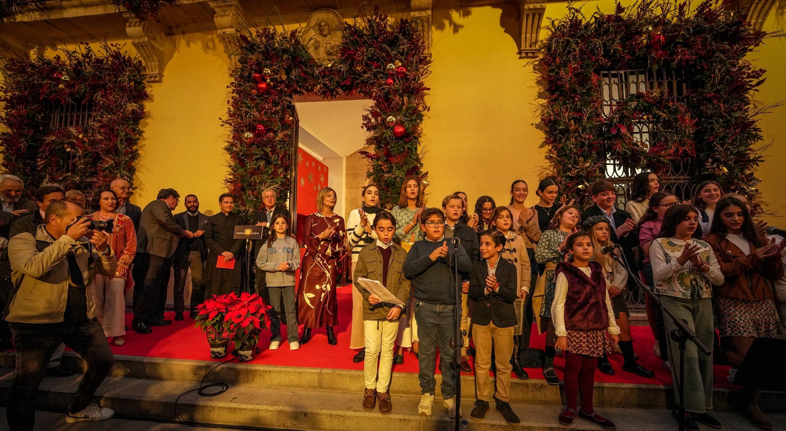 Imágenes del encendido Navideño en Jerez