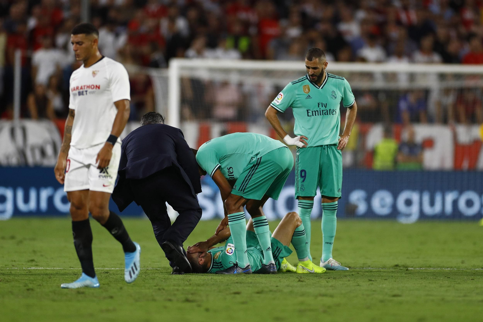 Las imágenes del Sevilla-Real Madrid