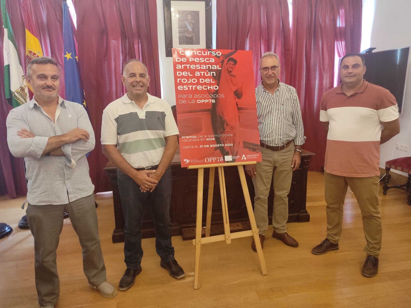 Presentación del concurso de pesca artesanal de Tarifa.