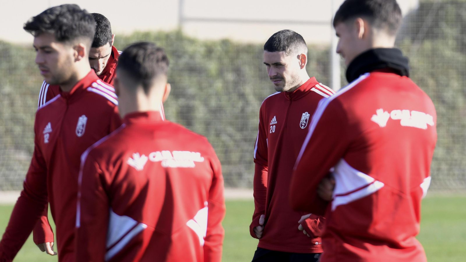 Sergio Ruiz junto a Bodiger. Ambos en la rampa de salida.
