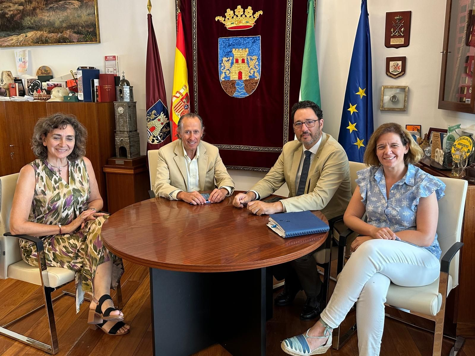 Una imagen del encuentro, celebrado en Alcaldía.