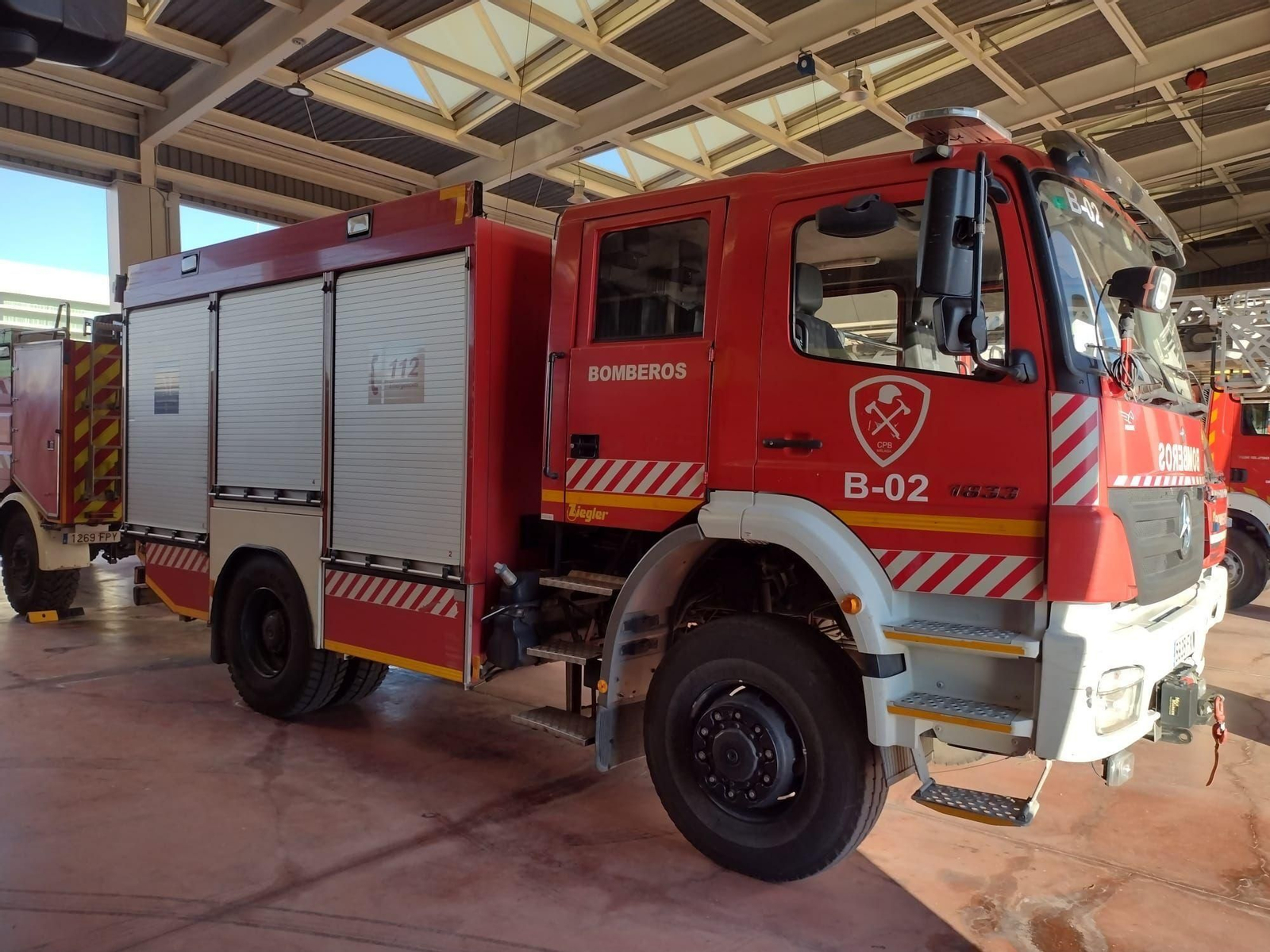 Un camión del Consorcio Provincial de Bomberos en una imagen de archivo.