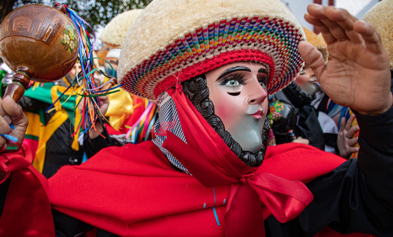 La Danza del Parachicos en honor al Señor de Esquilpas en Chiapas