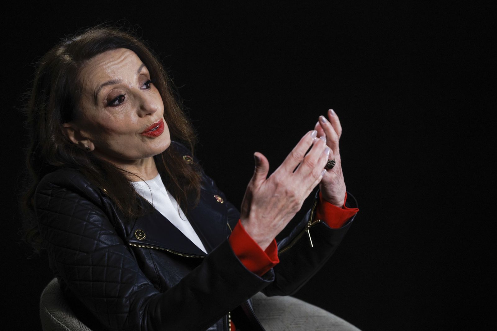 La cantante Luz Casal.