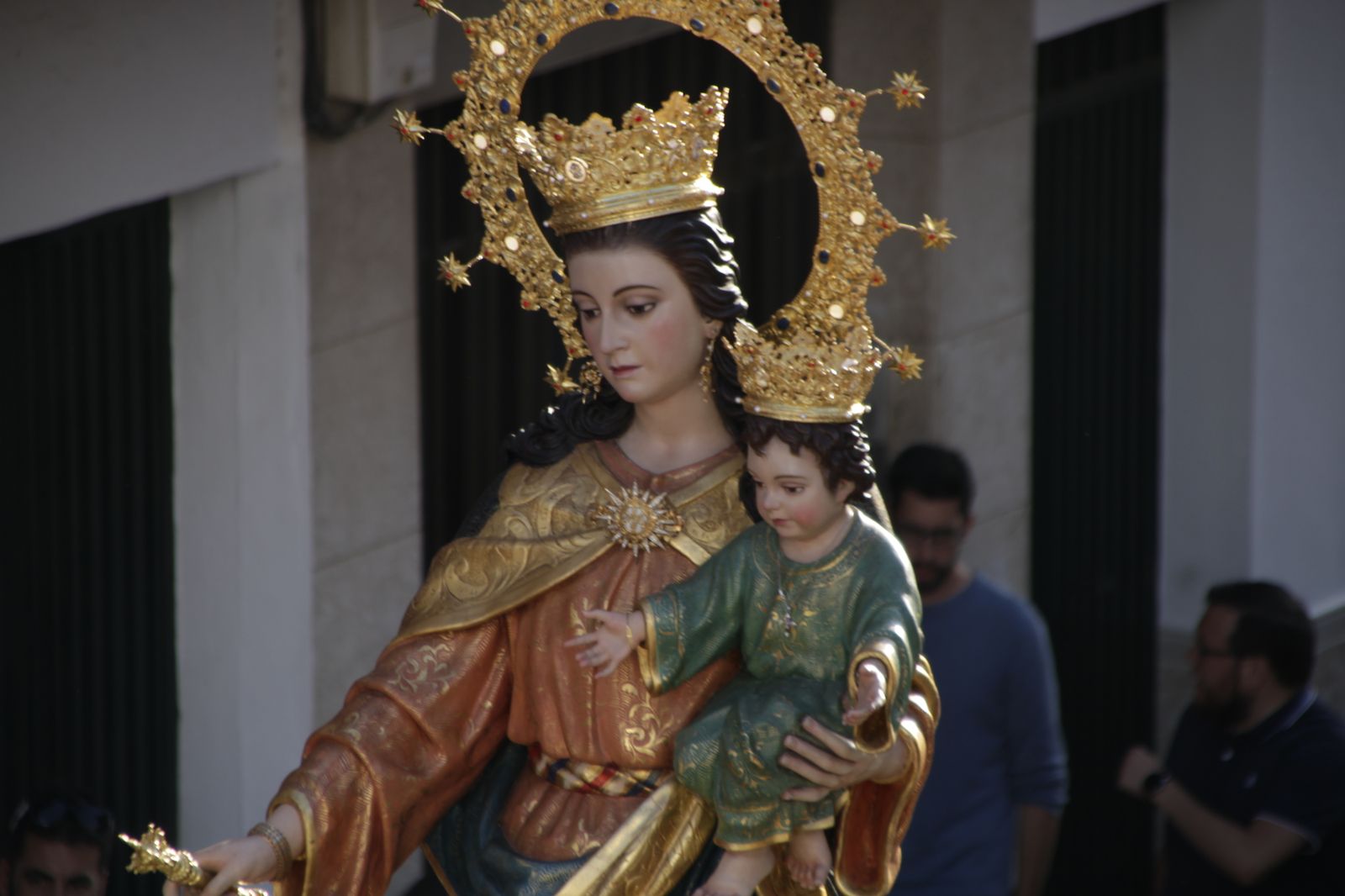 procesión de María Auxiliadora en imágenes Huelva