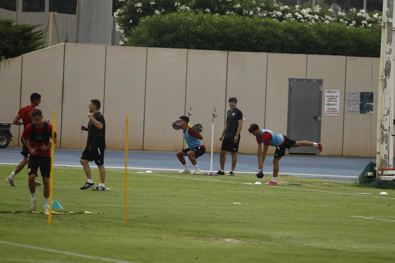 Fotogalería entrenamiento U.D. Almería