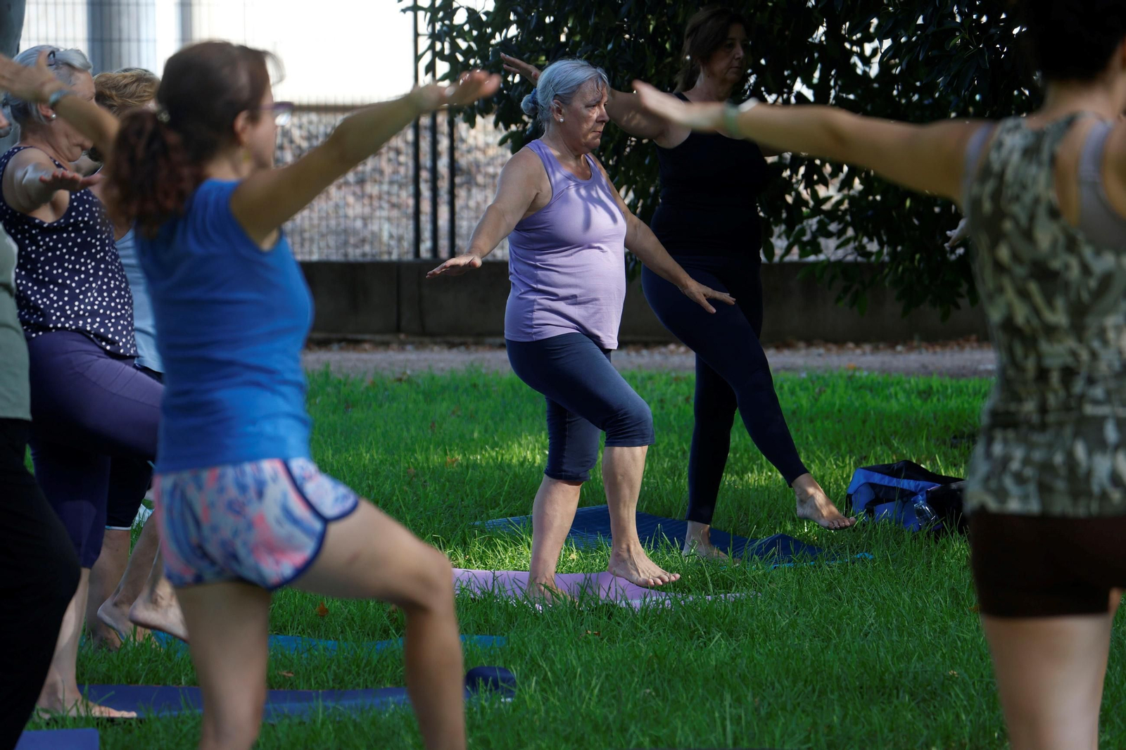 Clases de yoga en los parques de Córdoba