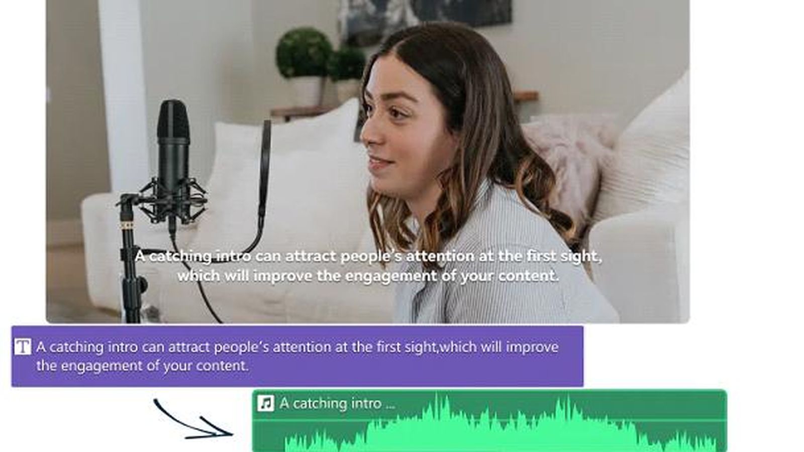 Añade una narración con la función de texto a voz