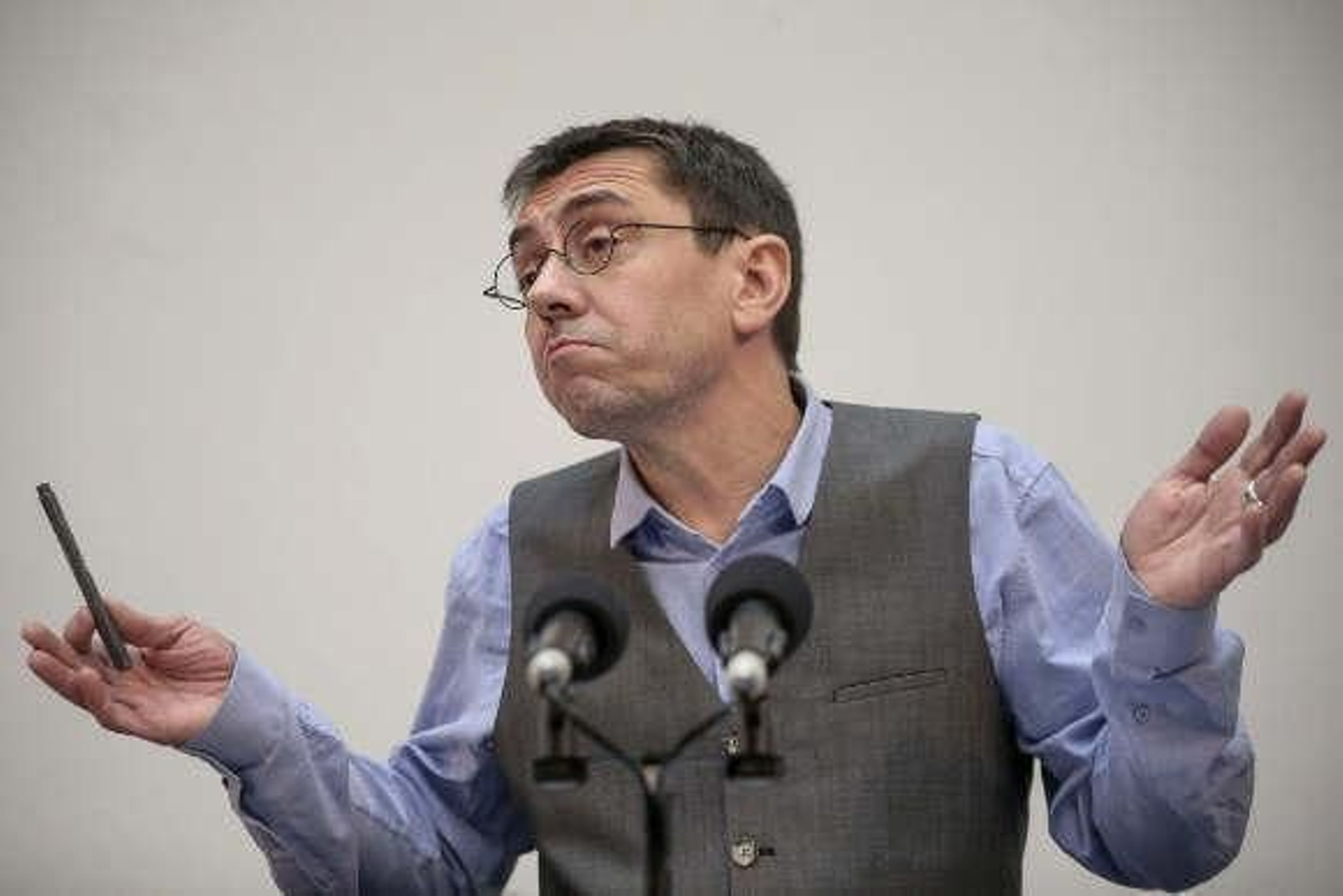 Monedero declara unos ingresos de algo más de 422.000 euros en 2013
