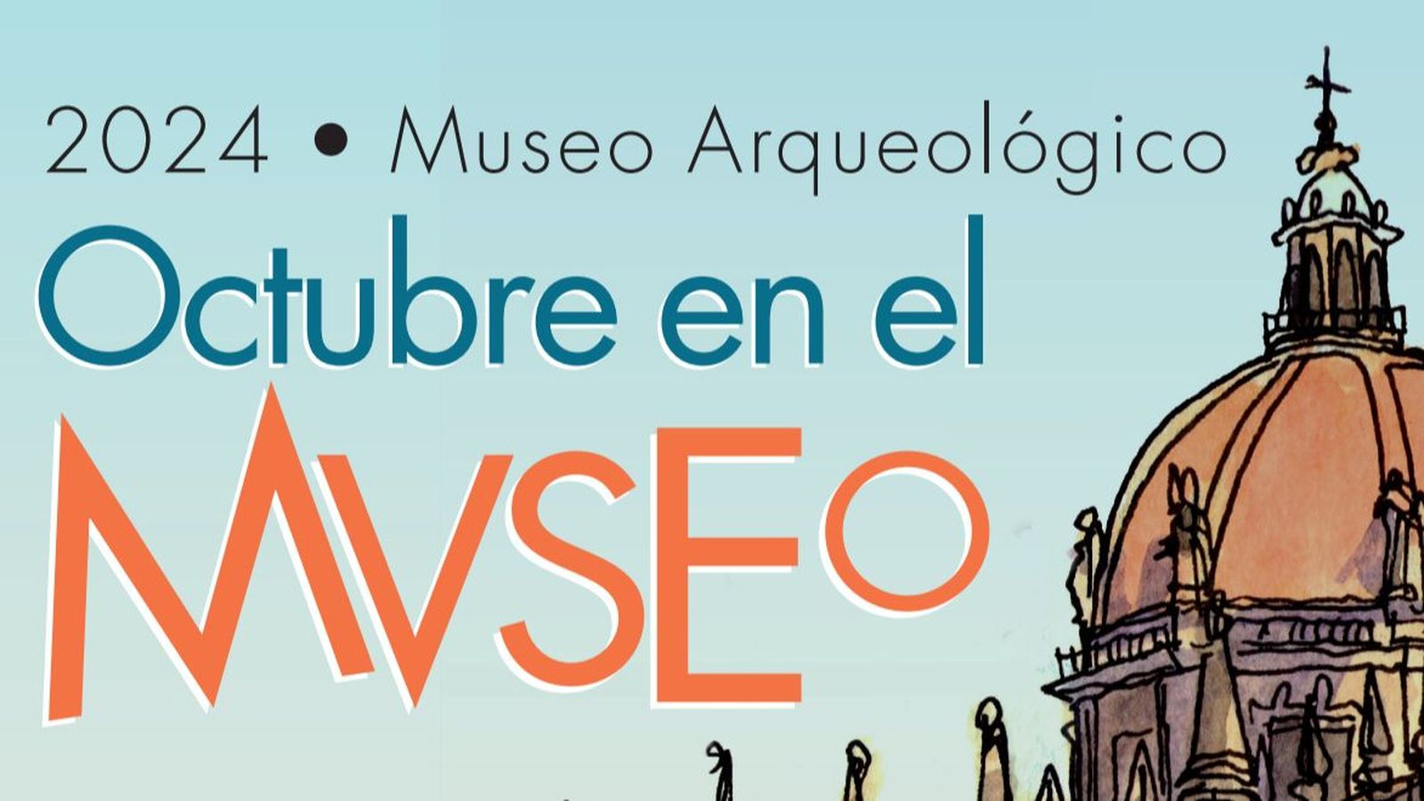 Cartel de Octubre en el Museo