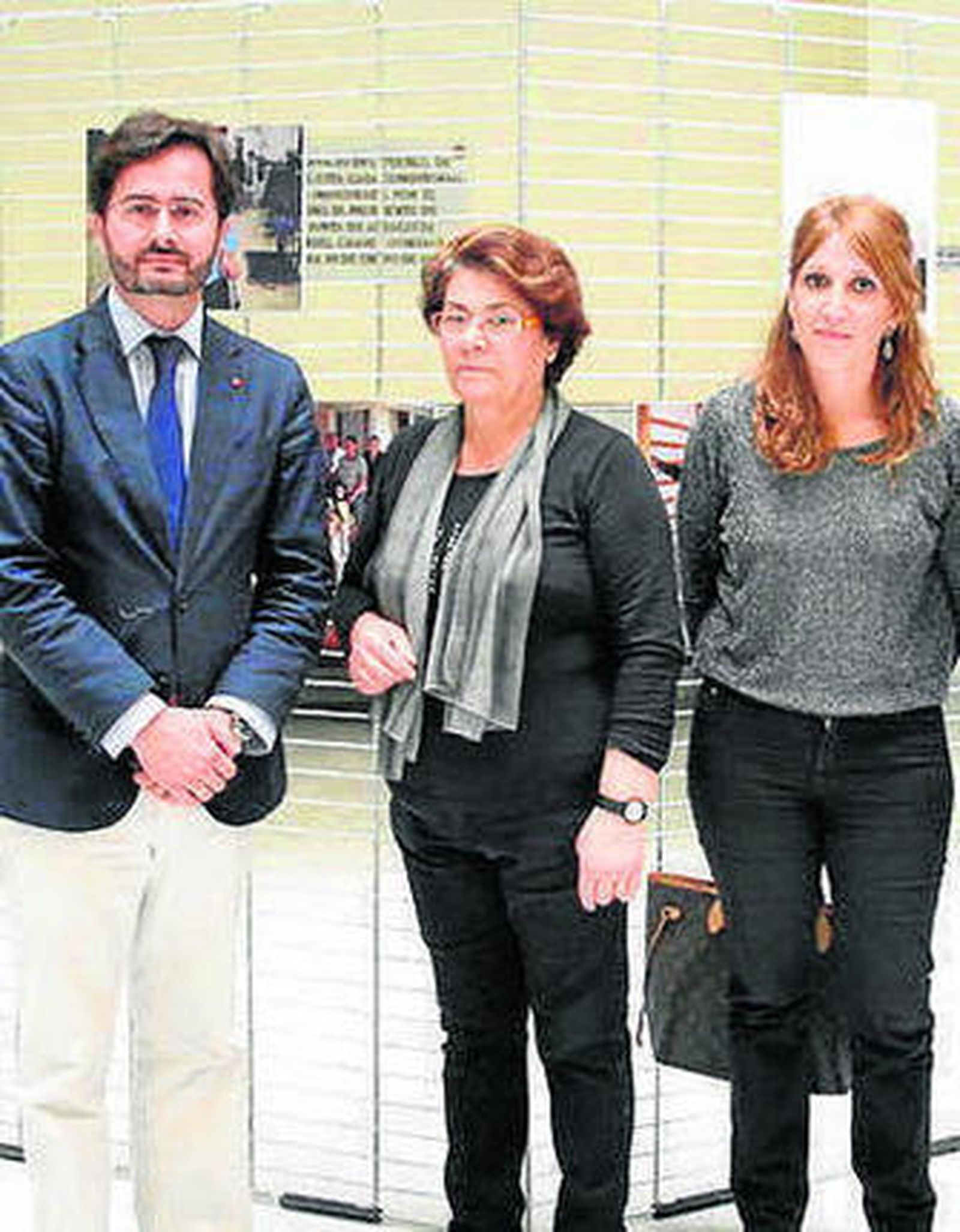 Inauguración de la muestra.