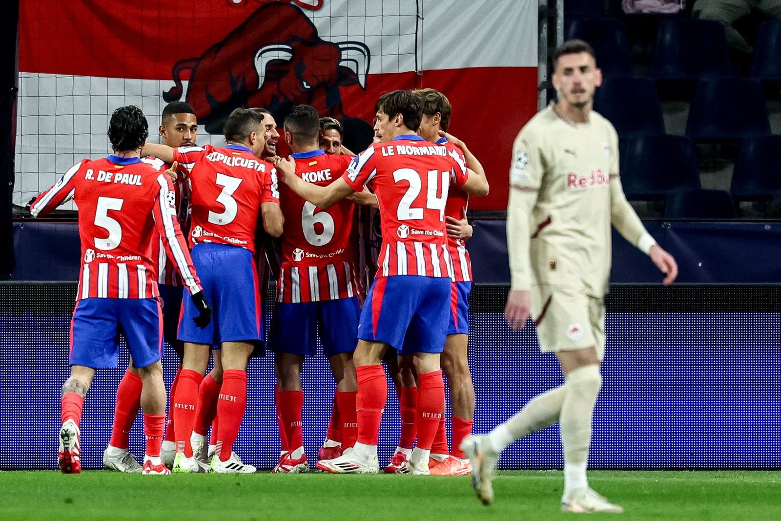 Las fotos del Salzburgo - Atlético de Madrid
