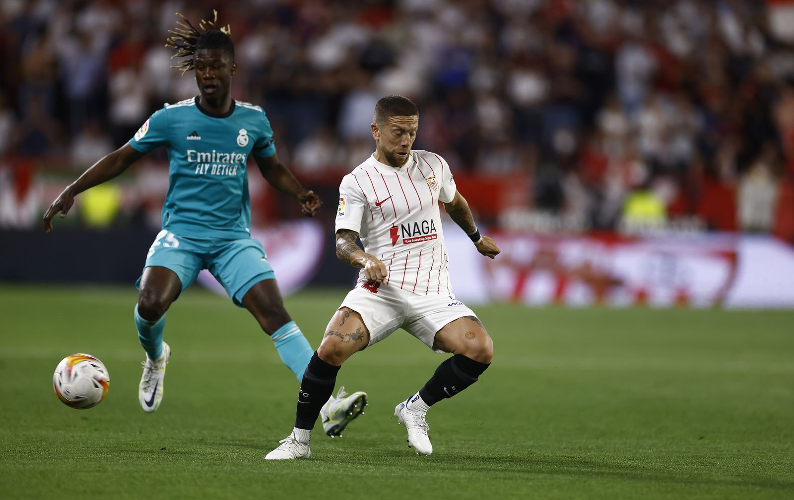 Las imágenes del Sevilla- Real Madrid