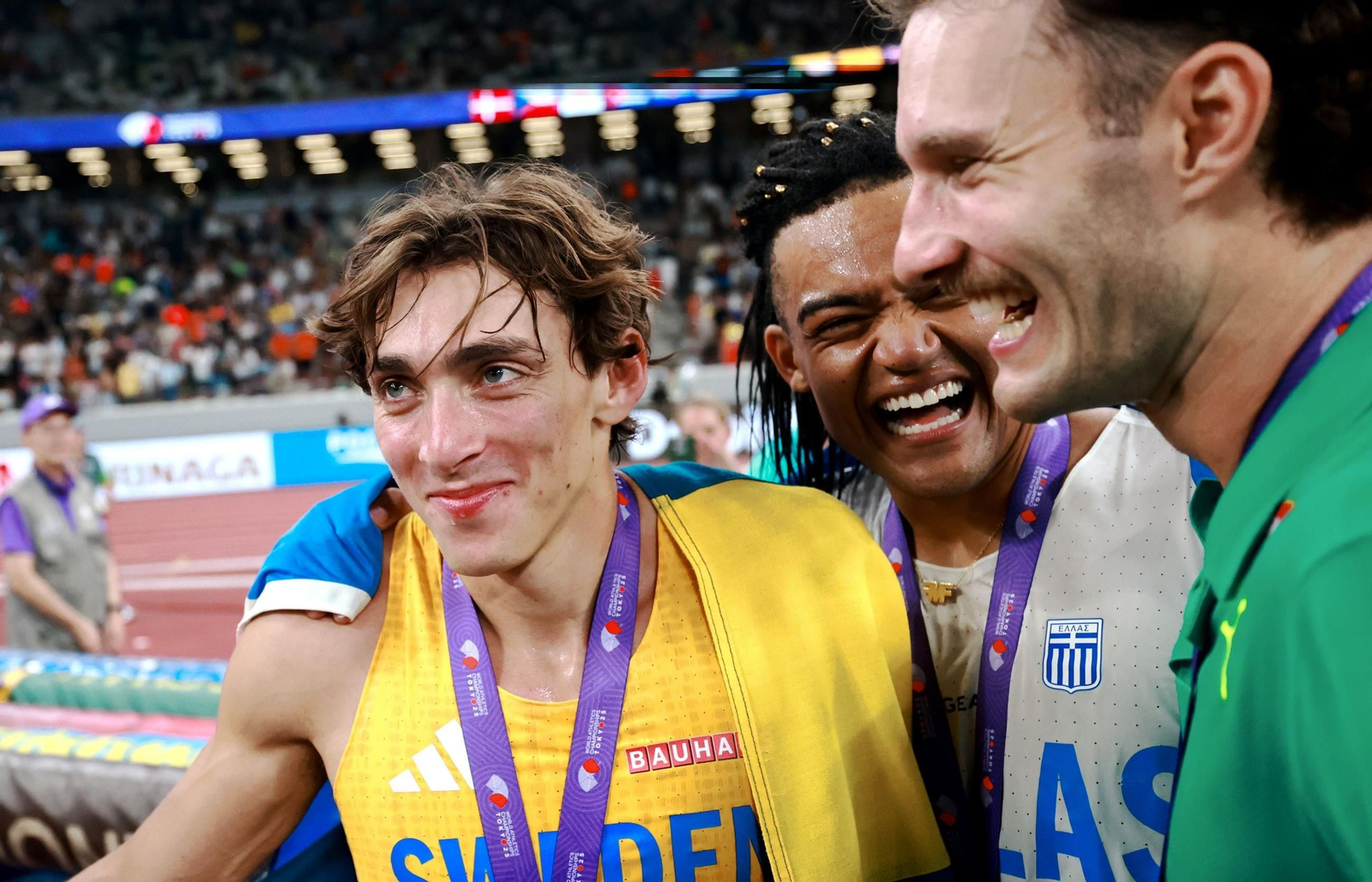 Las fotos del récord mundial de Duplantis y del resto de la jornada